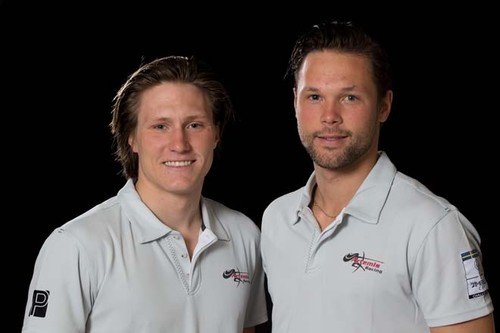 Charlie Ekberg (left) and Niclas During © Sander van der Borch / Artemis Racing http://www.sandervanderborch.com